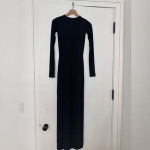 Skims Fits Everybody Long Sleeve Bodycon Dress